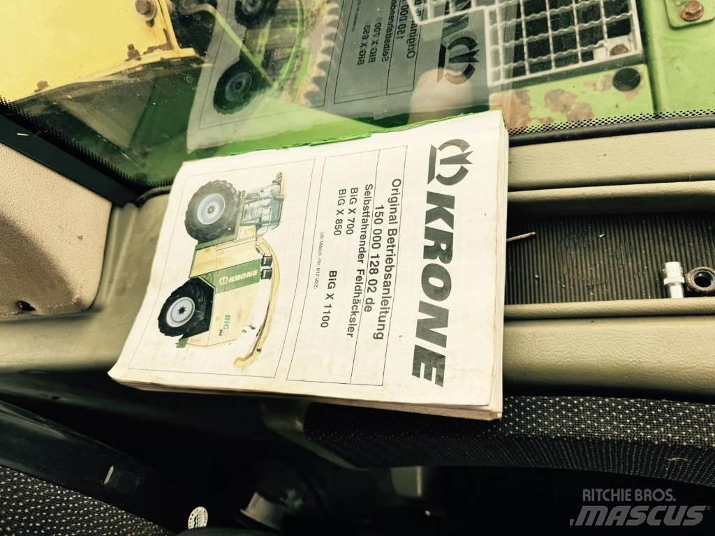 Krone Big X 850 Самоходные кормоуборочные комбайны