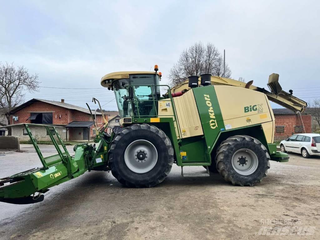 Krone Big X 850 Самоходные кормоуборочные комбайны