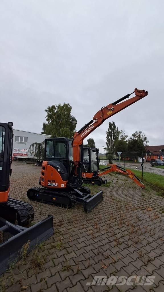 Hitachi ZX33U Гусеничные экскаваторы