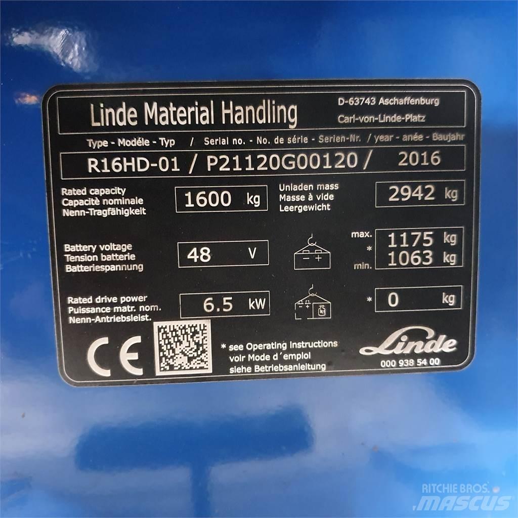Linde R16HD Ричтраки