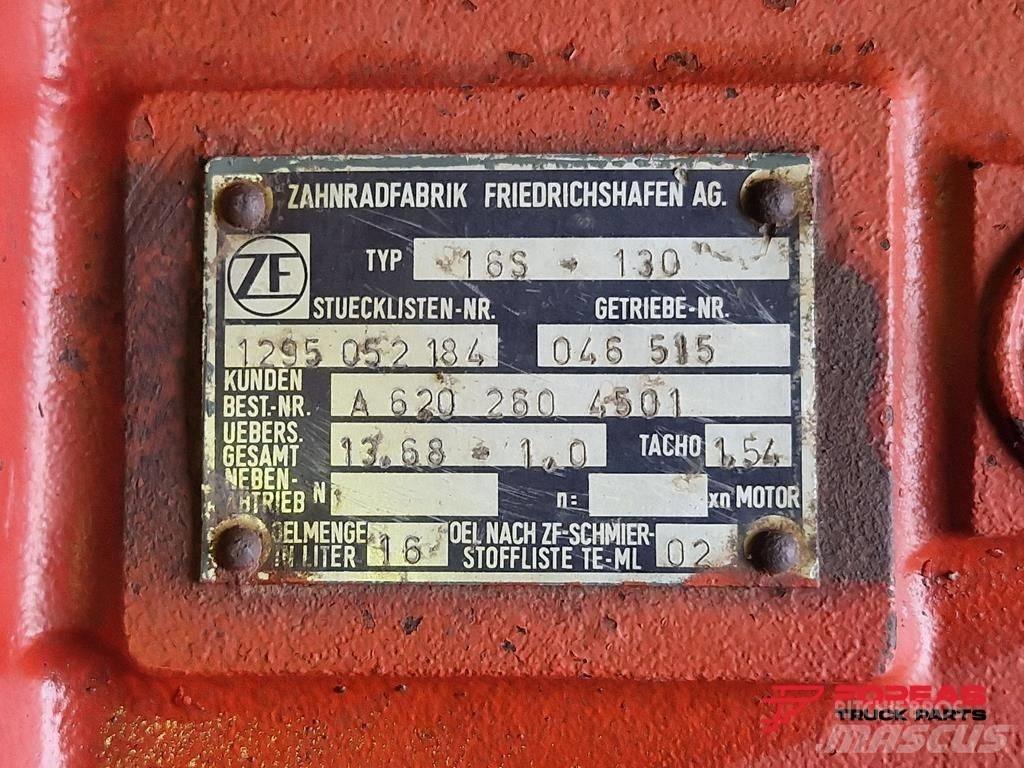 ZF ΣΑΣΜΑΝ 16S 130 Коробки передач