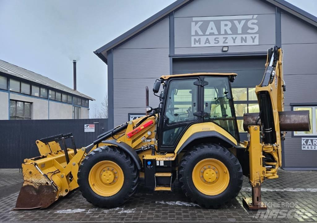 CAT 444 E Экскаваторы-погрузчики