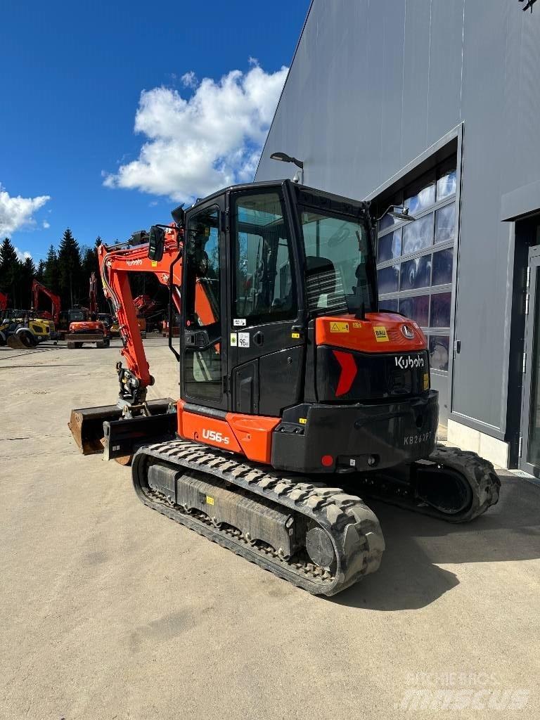Kubota U 56-5 Мини-экскаваторы