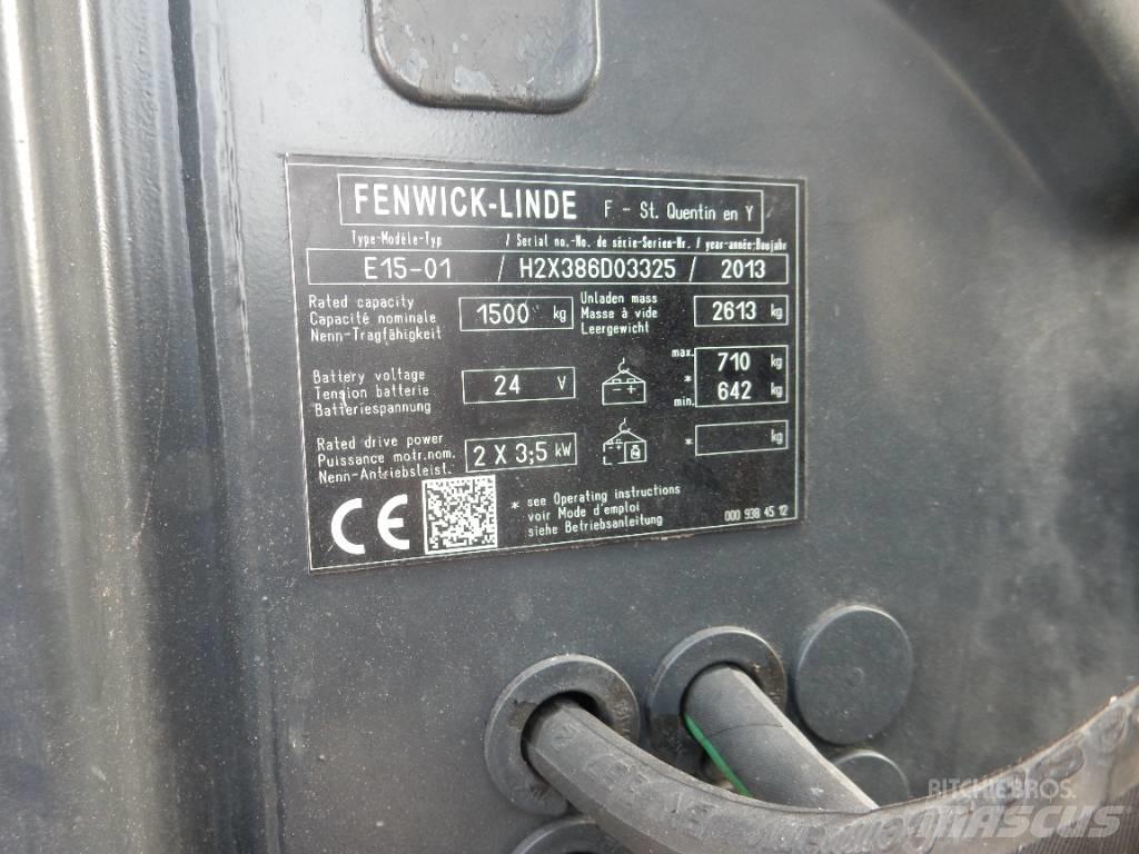 Linde E 15 Электропогрузчики