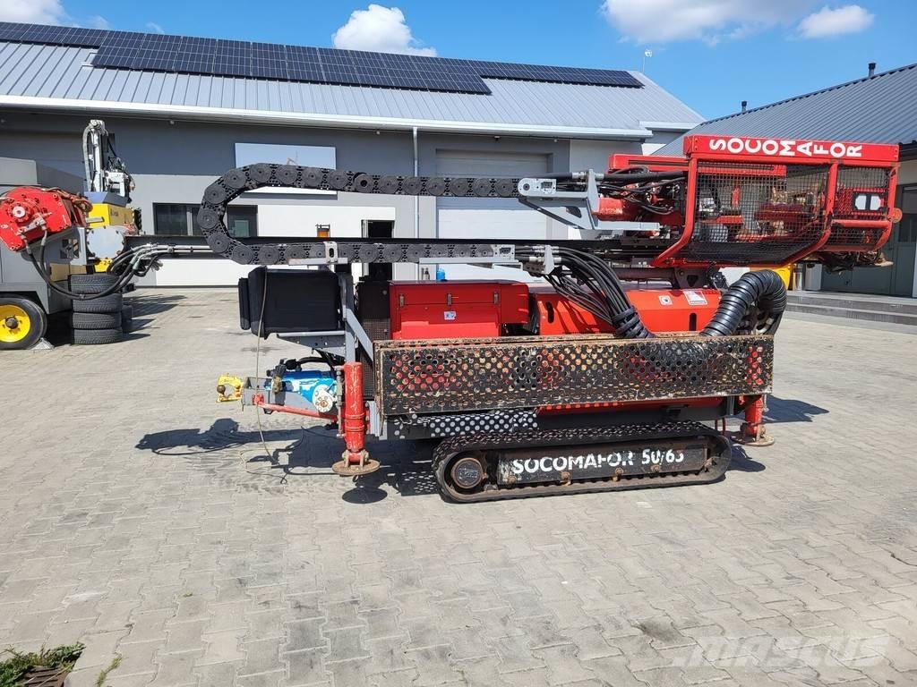  Socomafor 50/65 Гусеничные буровые установки