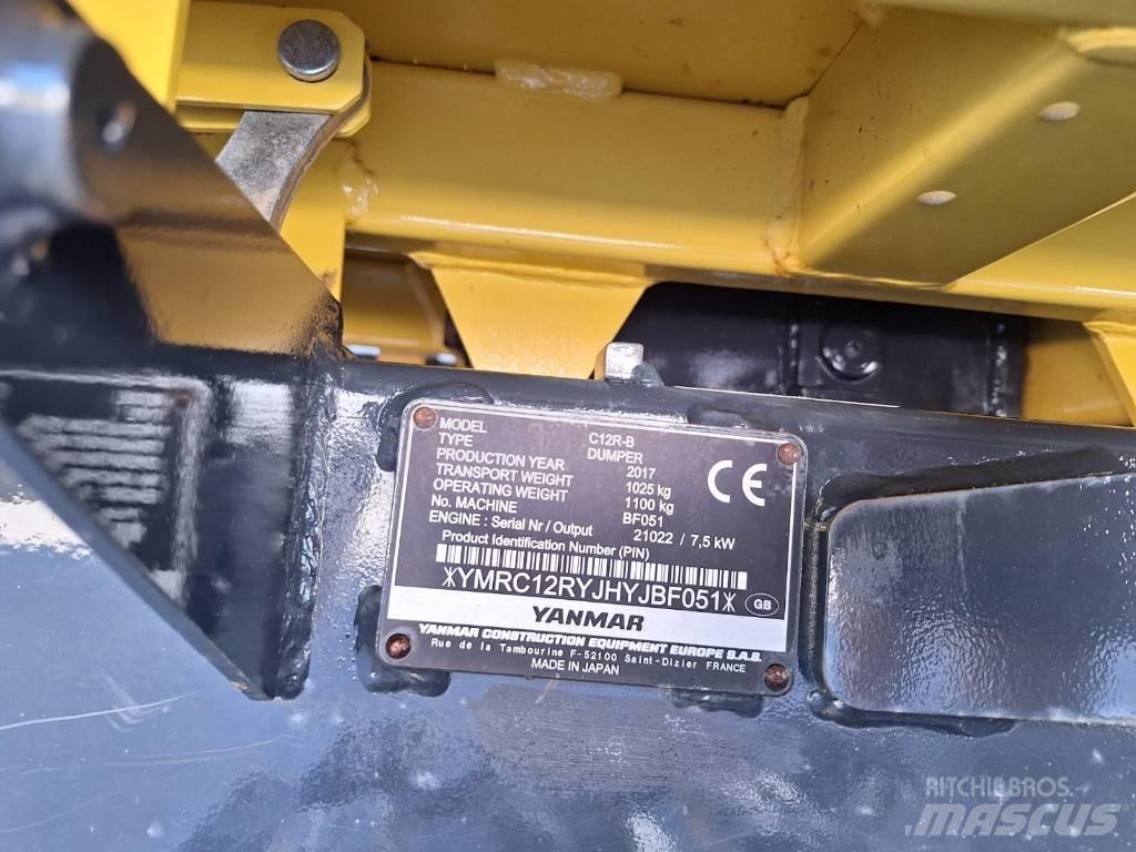 Yanmar C 12 R-B Гусеничные самосвалы