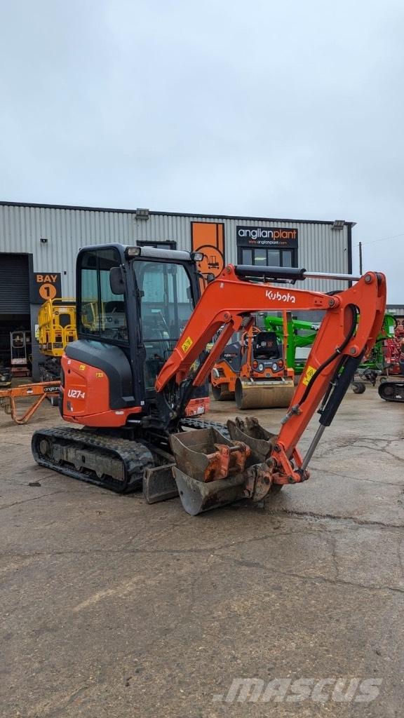 Kubota U 27-4 Мини-экскаваторы