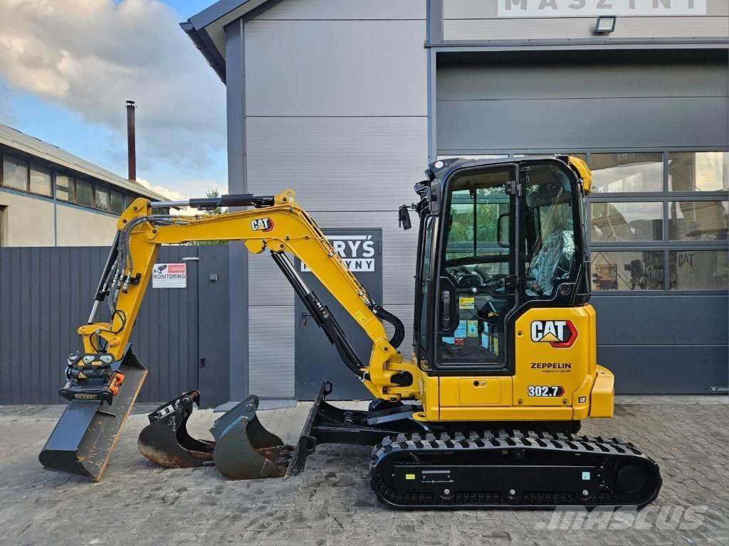 CAT 302.7 CR Мини-экскаваторы