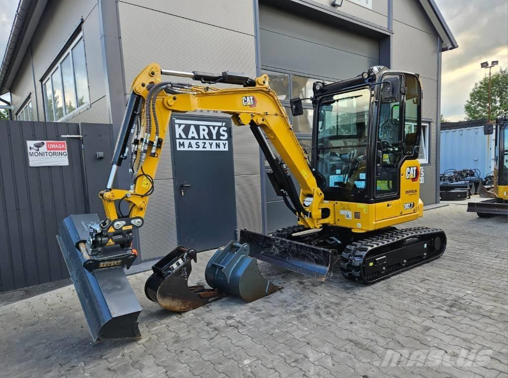CAT 302.7 CR Мини-экскаваторы