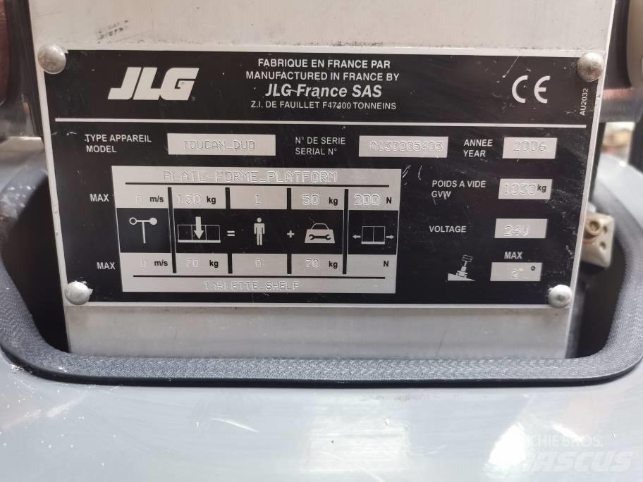 JLG Toucan Duo Вертикальные мачтовые подъемники