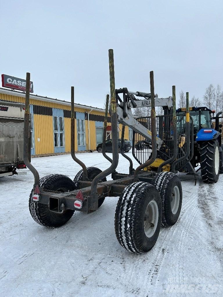 Kesla 10T + 204T Лесные прицепы