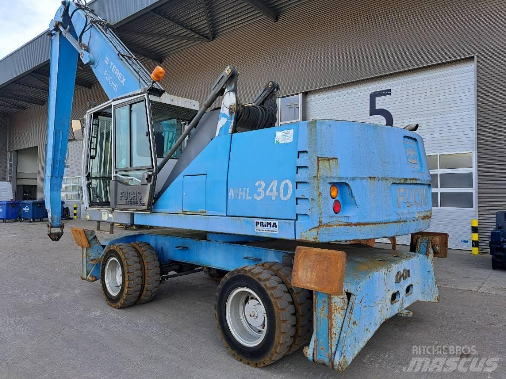 Fuchs MHL340D Перегружатели металлолома/промышленные погрузчики