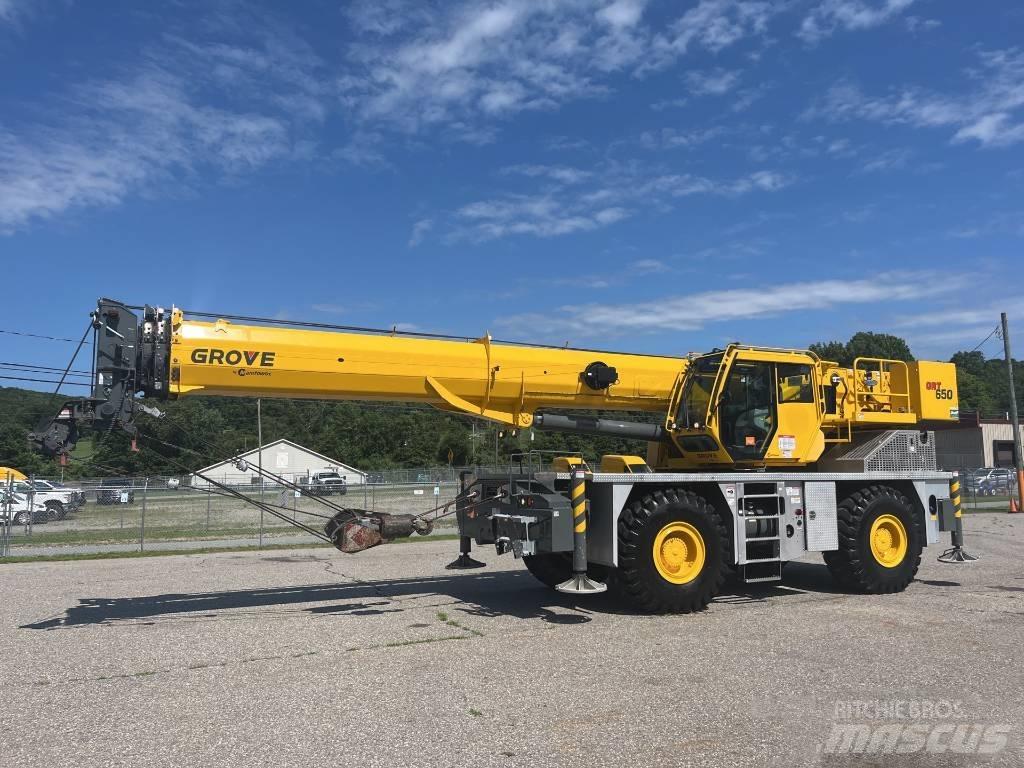 Grove GRT 650 Автокраны вездеходы