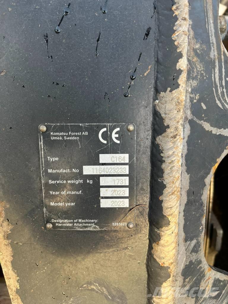 Komatsu C 164 Харвестерные головки