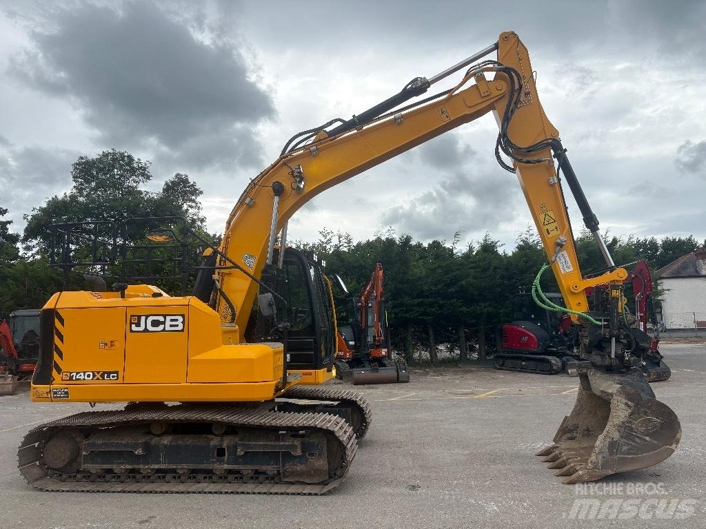 JCB 140X Steelwrist Гусеничные экскаваторы