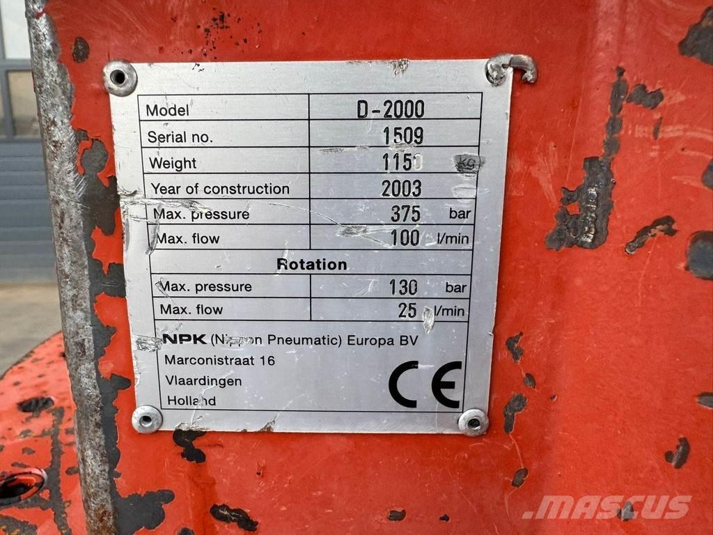 NPK D-2000 Грейферы