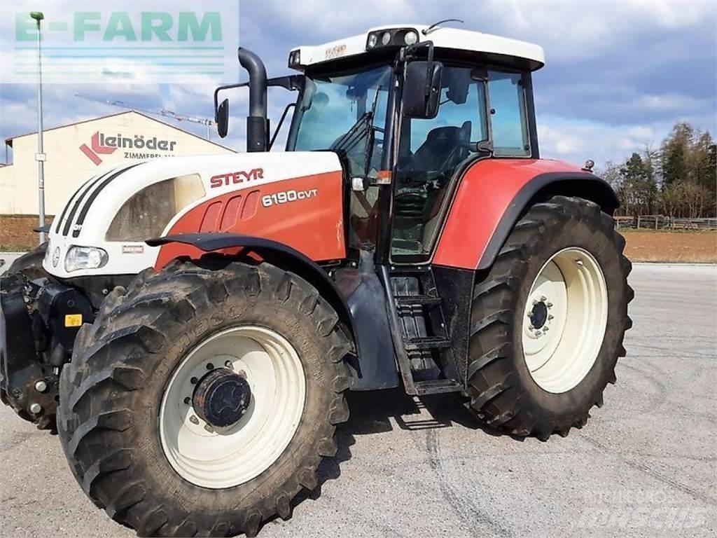Steyr 6190cvt Трактора