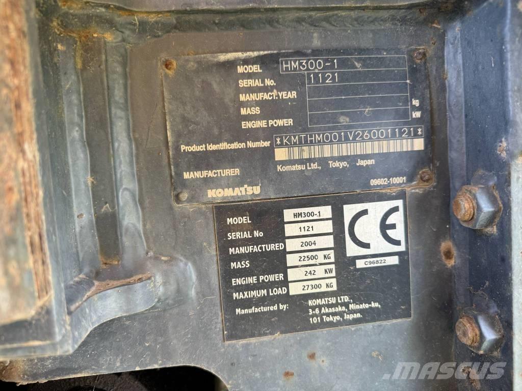 Komatsu HM300-1 Шарнирно-сочленённые самосвалы