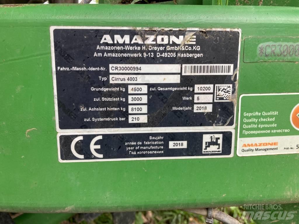 Amazone Cirrus 4003 Сеялки