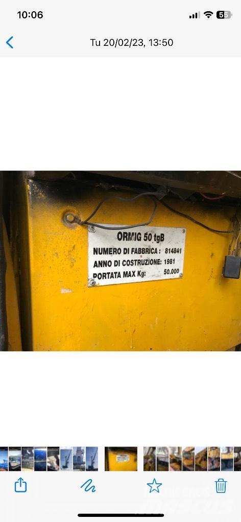 Ormig 50 ton Другие грузоподъемные машины