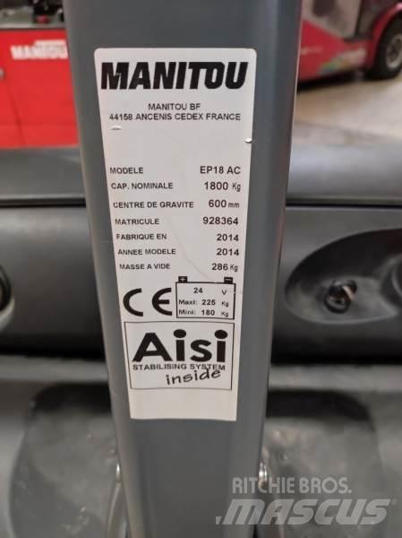 Manitou EP18 Самоходные электроштабелёры