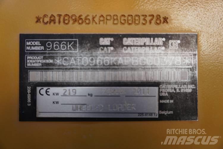 CAT 966K Фронтальные погрузчики