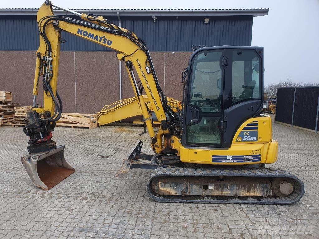 Komatsu PC55MR5 Мини-экскаваторы