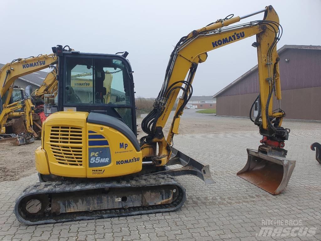 Komatsu PC55MR5 Мини-экскаваторы