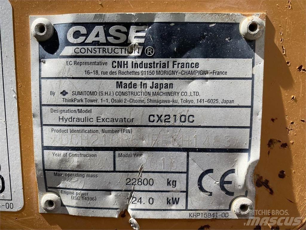 CASE CX210 Гусеничные экскаваторы