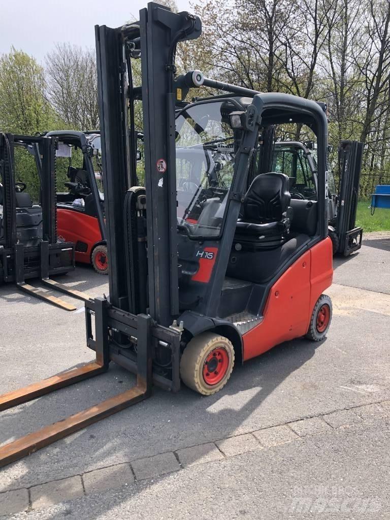 Linde H 16 T -01 Газовые погрузчики