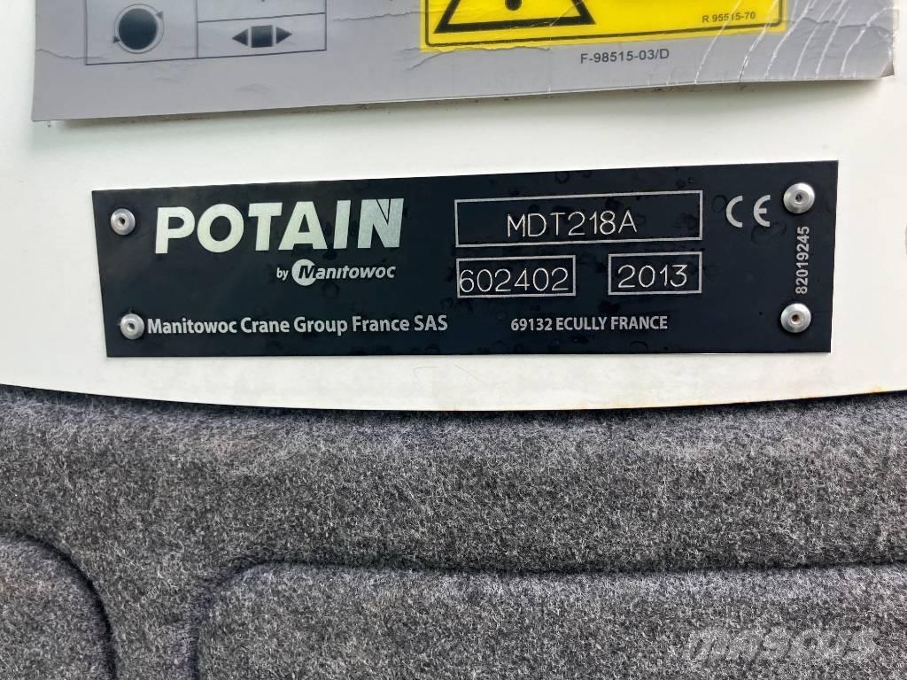 Potain MDT218A-J8 Башенные краны
