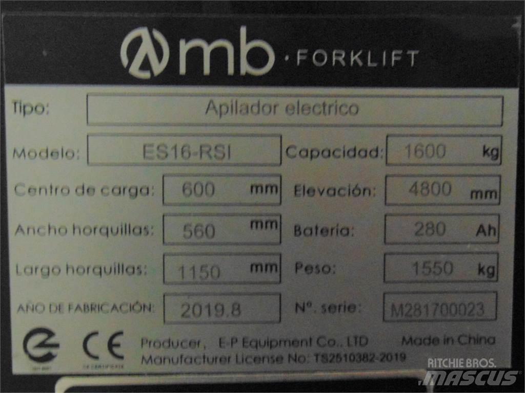 ES16 RSI Ручные штабелёры с электроподъёмом