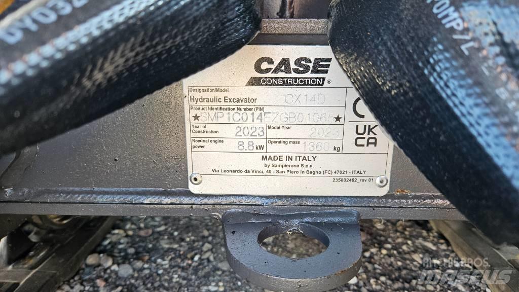 CASE CX14D Мини-экскаваторы