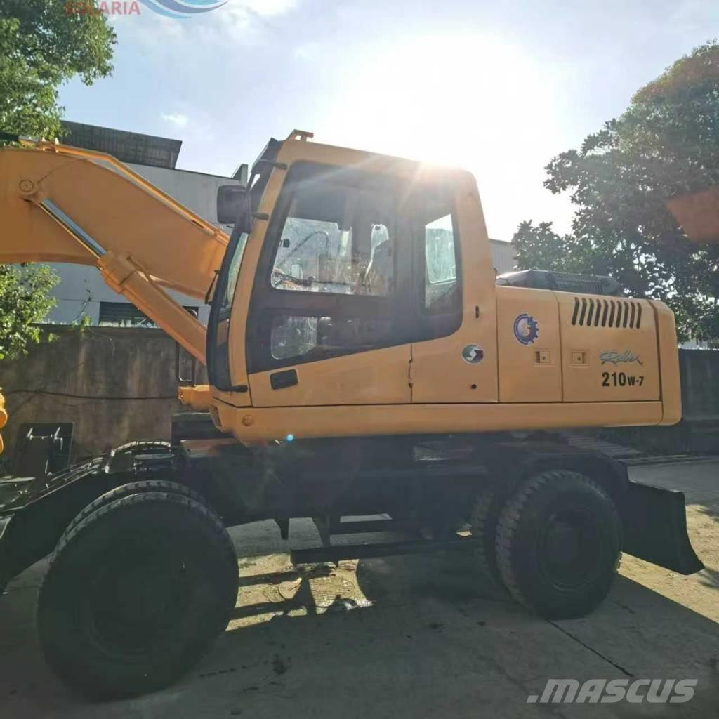 Hyundai r210w-7 Колёсные экскаваторы
