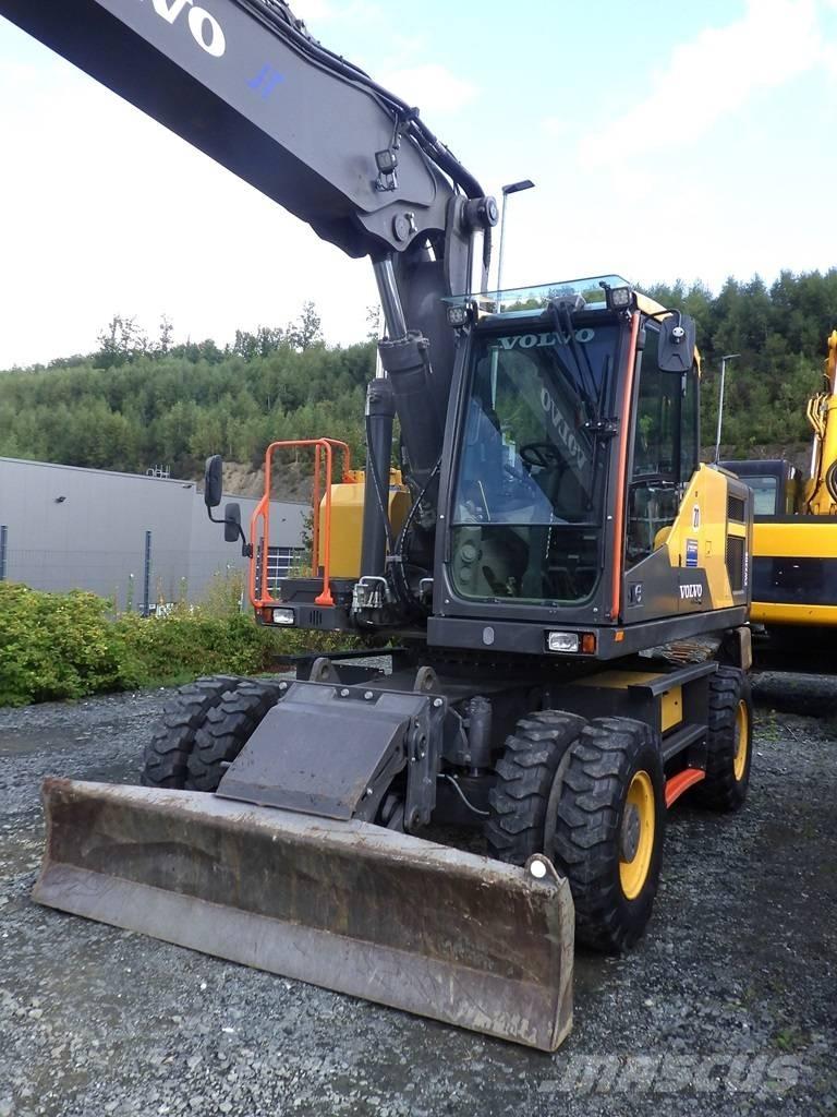 Volvo EW 220 E Колёсные экскаваторы