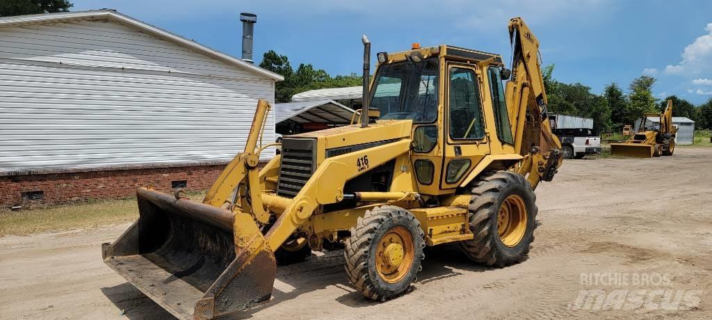 CAT 416 Экскаваторы-погрузчики