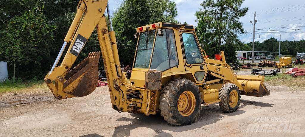 CAT 416 Экскаваторы-погрузчики