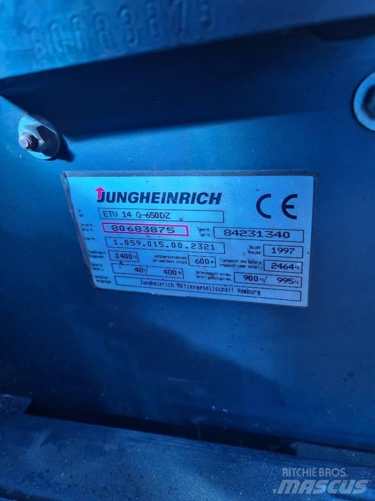 Jungheinrich ETV 14 Ричтраки