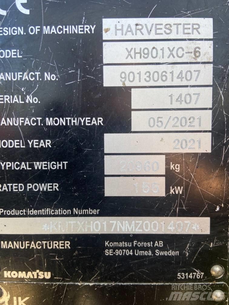 Komatsu 901XC Харвестеры