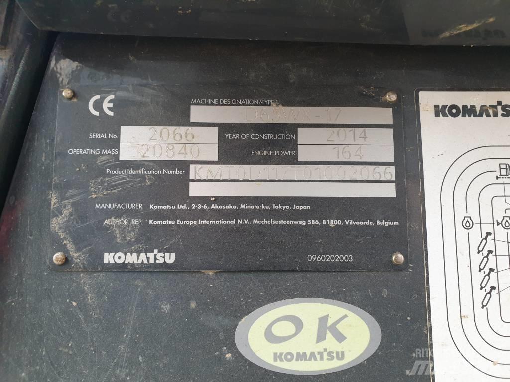 Komatsu D 65 WX-17 Гусеничные бульдозеры