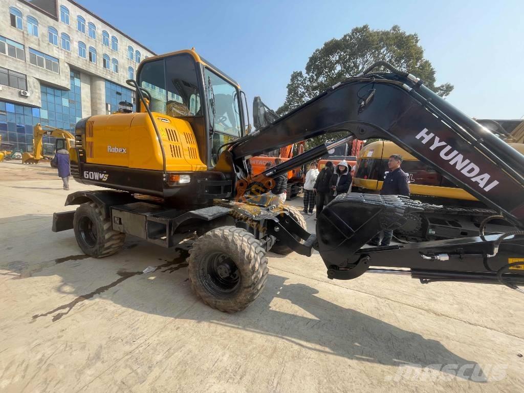 Hyundai 60w Колёсные экскаваторы