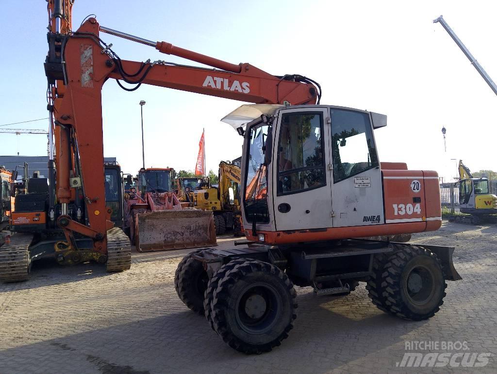 Atlas AB1304M Колёсные экскаваторы