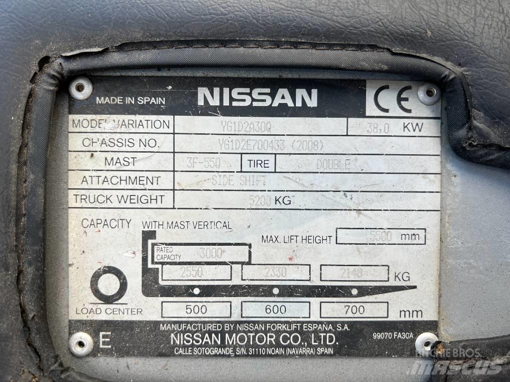 Nissan DX 30 Дизельные погрузчики