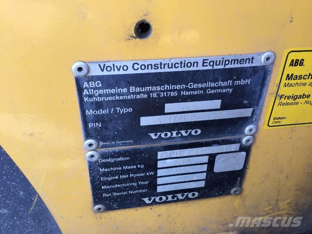 Volvo DD 25 Катки тротуарные