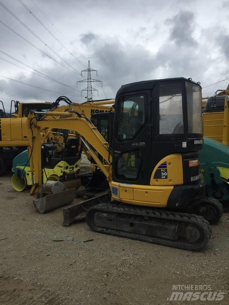 Komatsu PC30MR-2 Мини-экскаваторы