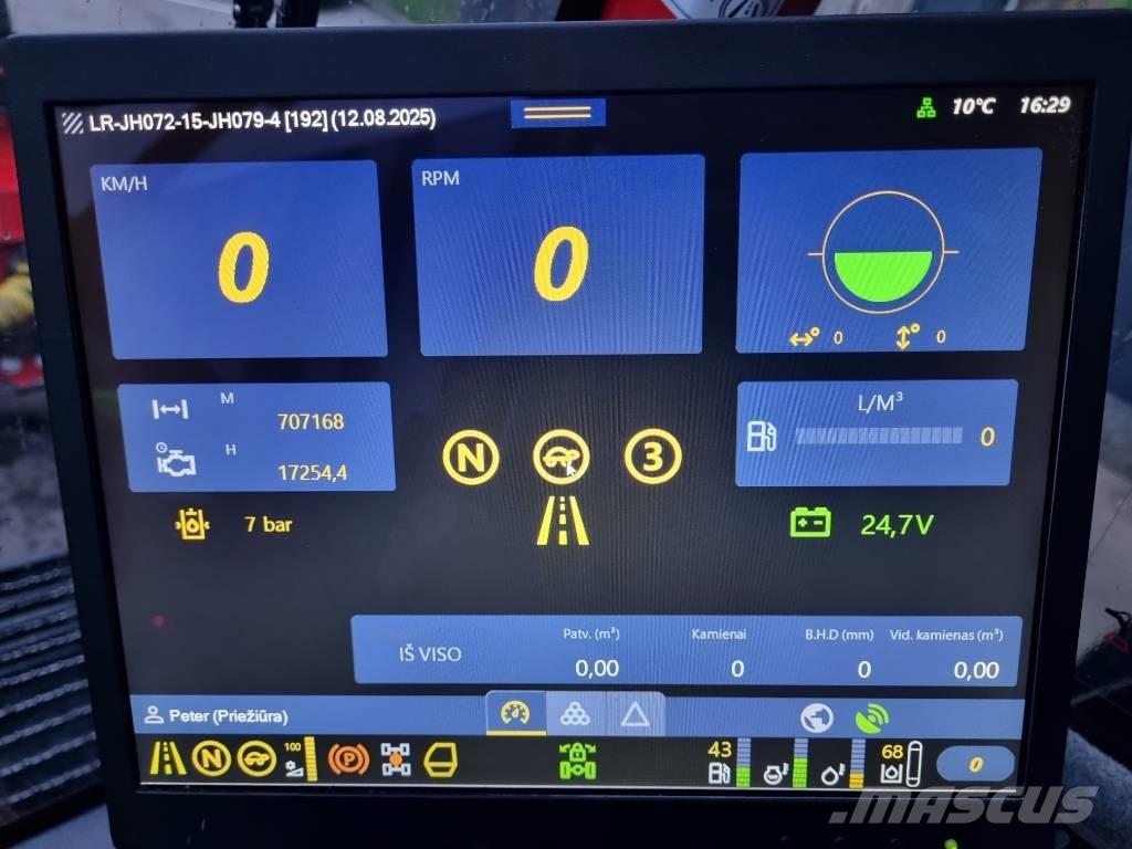 Komatsu 931 XC Харвестеры