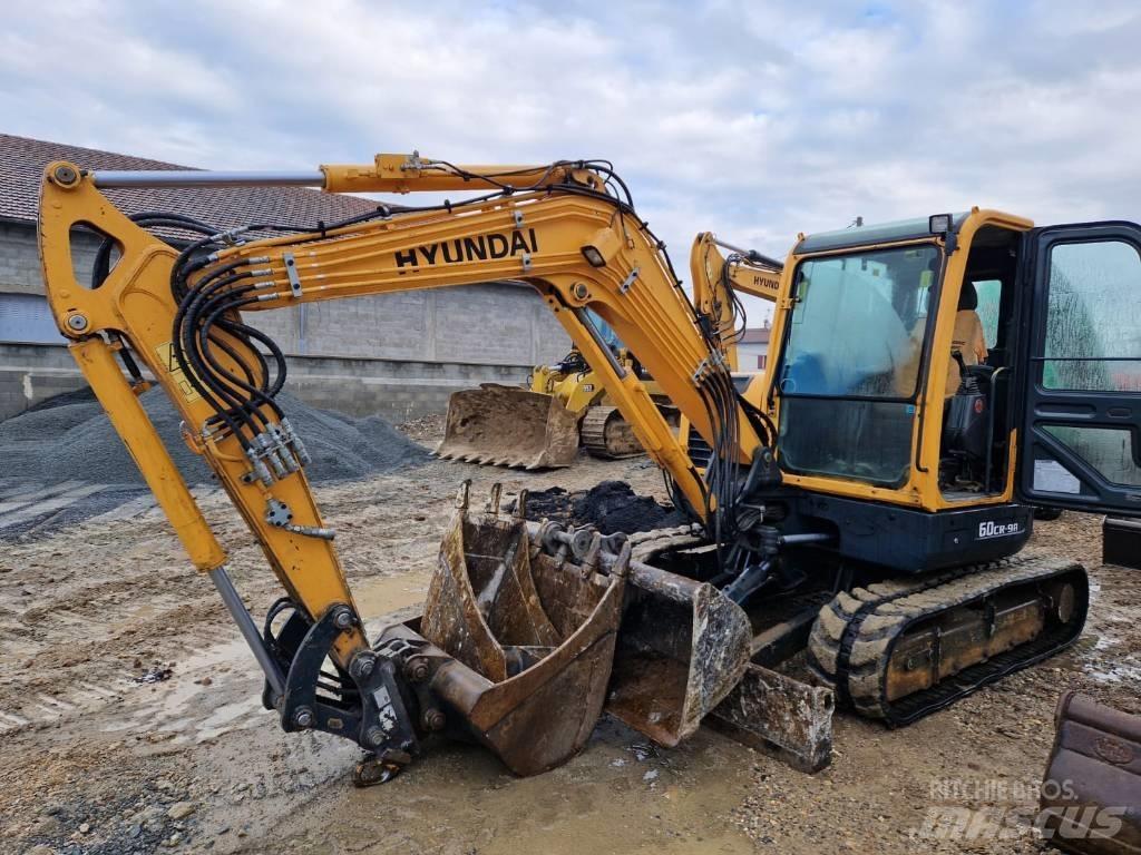 Hyundai R60CR-9A Мини-экскаваторы