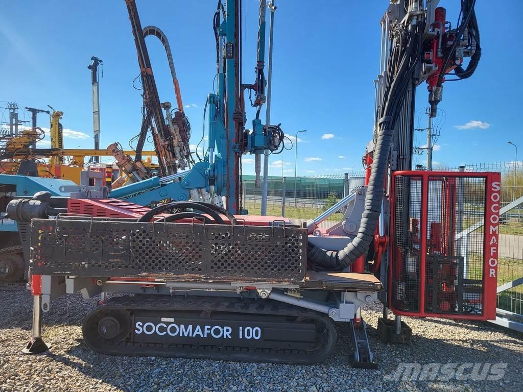  Socomafor 100 Гусеничные буровые установки