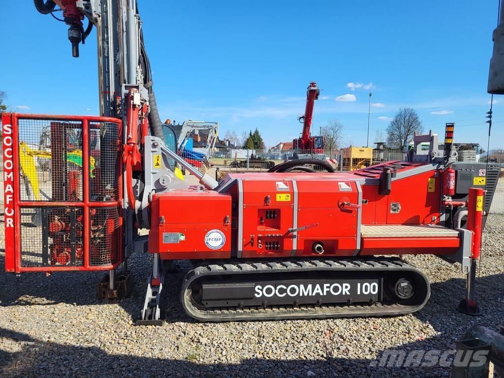  Socomafor 100 Гусеничные буровые установки