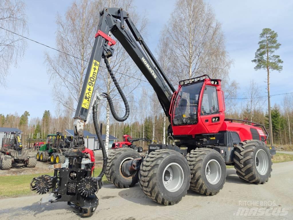 Komatsu 911 Харвестеры